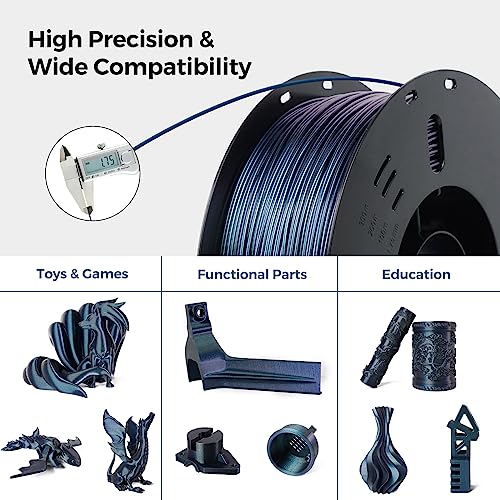 FilaBees 1.75mm PETG Pro Filament - Burnt Titanium