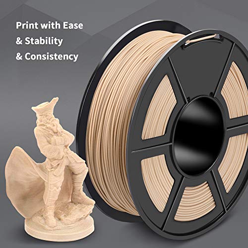 SUNLU Low-Temp Real Wood 1.75mm PLA Filament