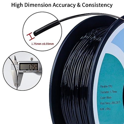ZIRO 1.75mm TPU Flexible 3D Printer Filament