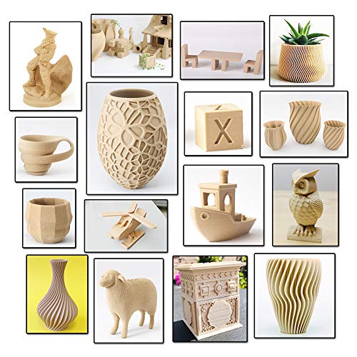 SUNLU Low-Temp Real Wood 1.75mm PLA Filament