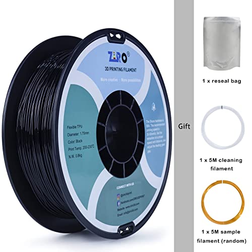 ZIRO 1.75mm TPU Flexible 3D Printer Filament