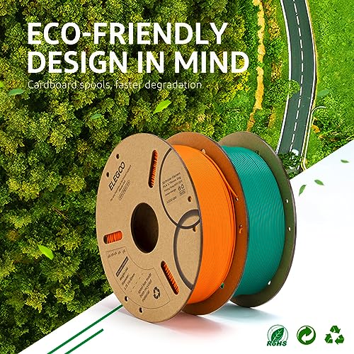 ELEGOO 1KG White PLA+ Filament for 3D Printers