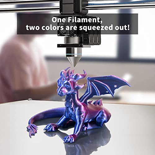 Dual Color Silk PLA Filament Set - 250g Spools