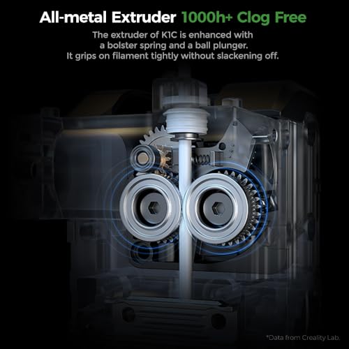 Creality K1C 3D Printer - Fast, High-Temperature Printing