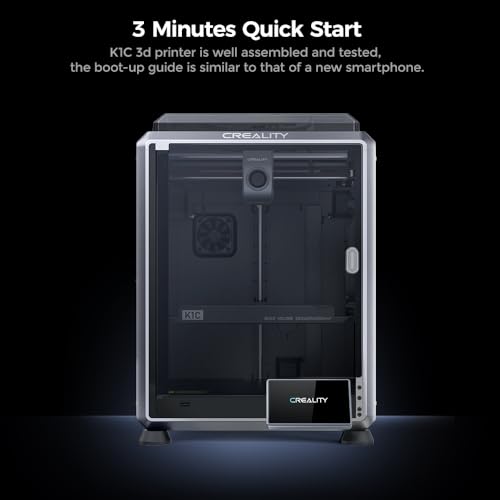 Creality K1C 3D Printer - Fast, High-Temperature Printing