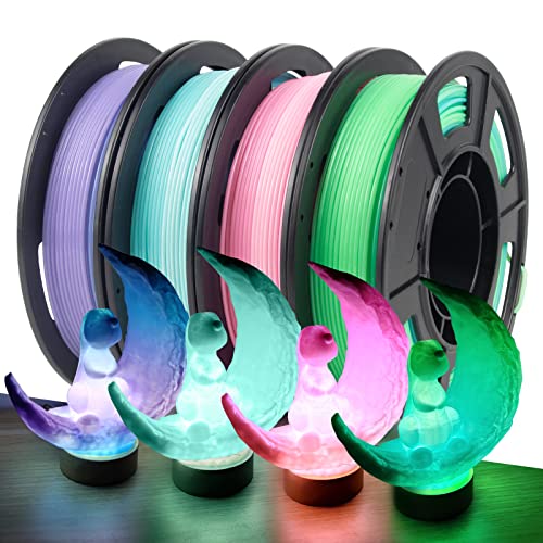 Gradient Translucent PETG Filament Set 1.75mm