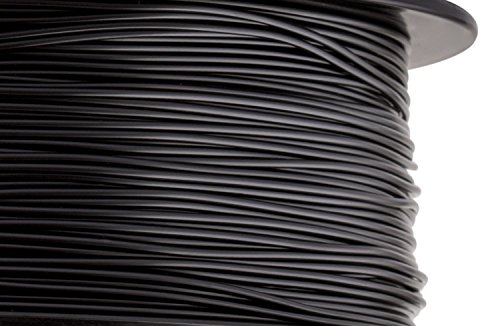 HATCHBOX ABS 3D Filament 1.75mm, Black, 1kg