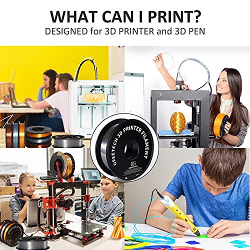 Silk Silver PLA Filament 1.75mm - 1kg Spool