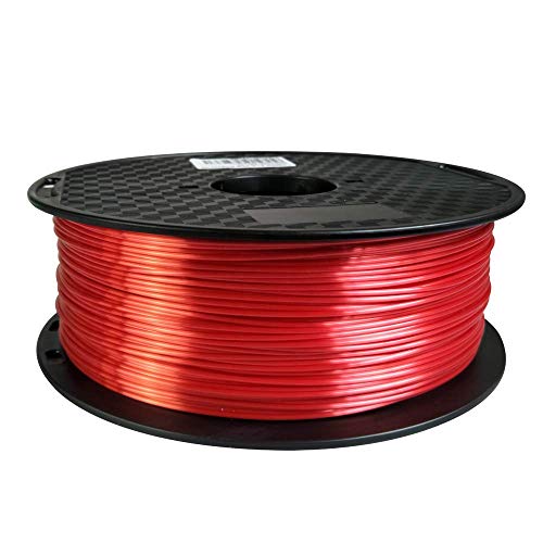 Silky Red PLA Filament 1.75mm - 1KG Spool