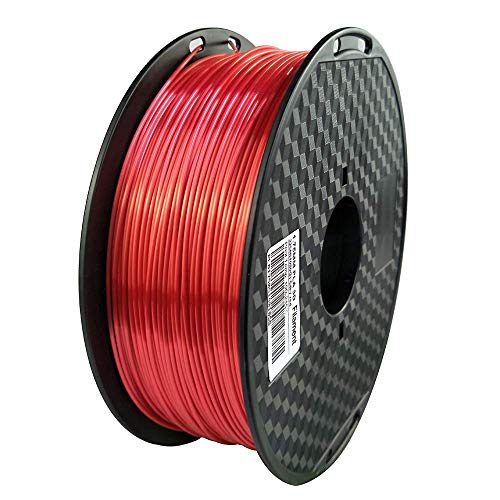 Silky Red PLA Filament 1.75mm - 1KG Spool