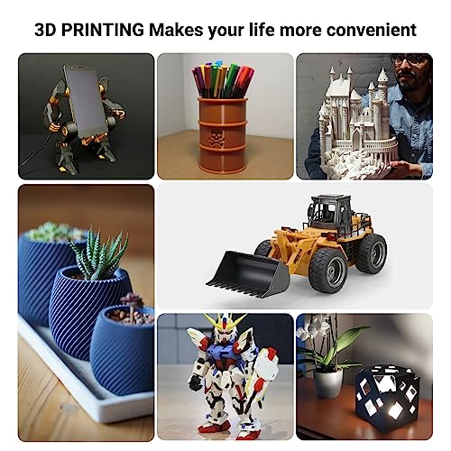 Kingroon 1.75mm Grey PETG Filament, 1KG Spool