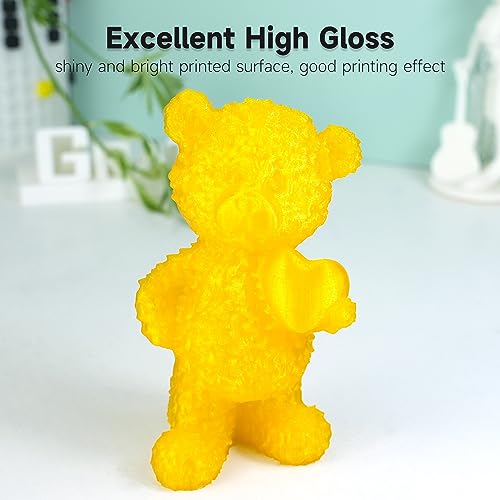 GratKit 1KG Transparent Yellow PETG 3D Filament