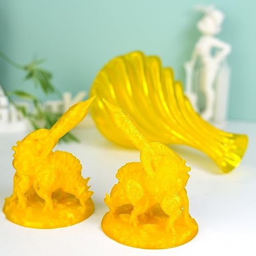 GratKit 1KG Transparent Yellow PETG 3D Filament