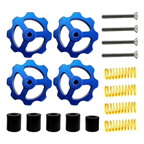 AJOYIB 3D Printer Leveling Kit: 4 Metal Nuts & More