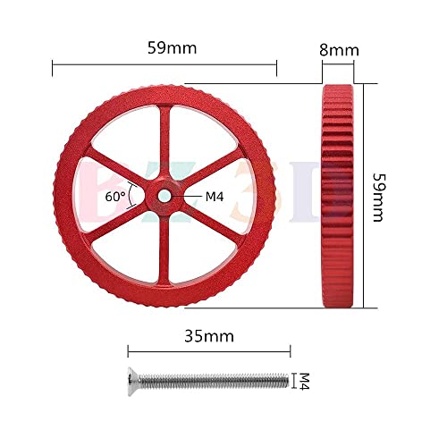 Ender 3 Spring Upgrade Kit with Bed Leveling Nuts
