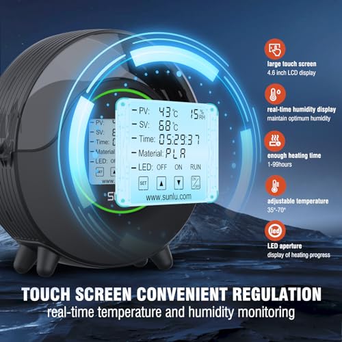 SUNLU S2 Filament Dryer Box with Touchscreen
