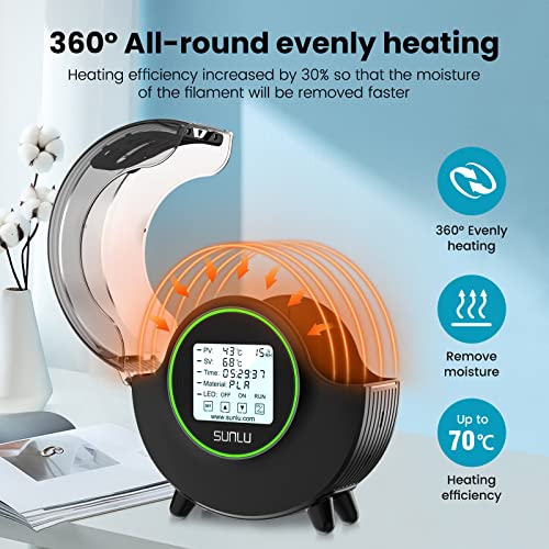 SUNLU S2 Filament Dryer Box for 3D Printing