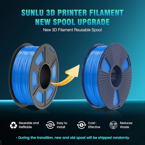 SUNLU High-Quality ABS 3D Printer Filament, 1.75mm