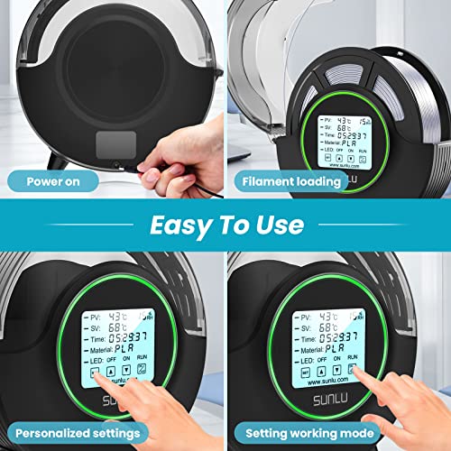 SUNLU S2 Filament Dryer Box for 3D Printing