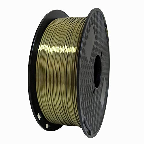 Silk Antique Gold 1.75mm PLA 3D Filament Spool