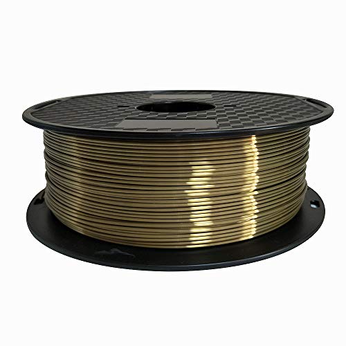 Silk Antique Gold 1.75mm PLA 3D Filament Spool