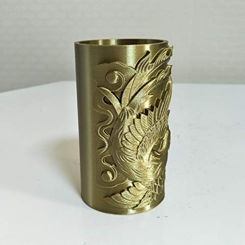 Silk Antique Gold 1.75mm PLA 3D Filament Spool