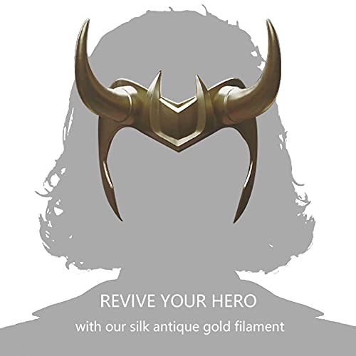 Silk Antique Gold 1.75mm PLA 3D Filament Spool