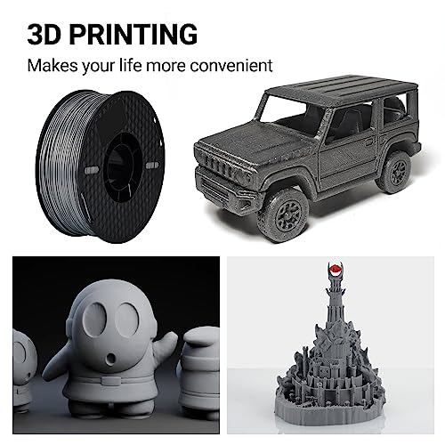 Kingroon 1.75mm Grey ABS 3D Printer Filament