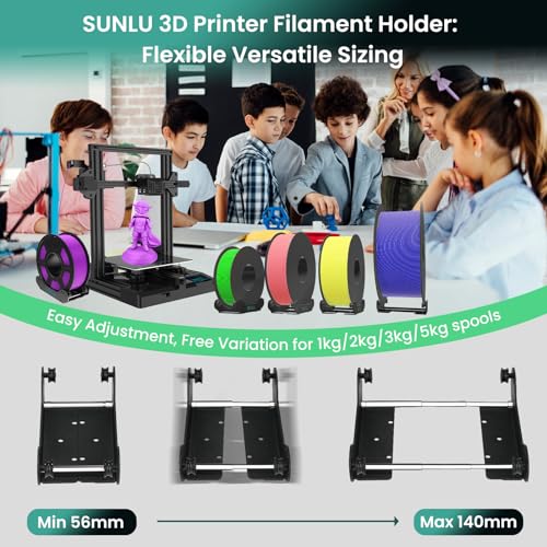 SUNLU Adjustable 3D Printer Filament Holder Rack