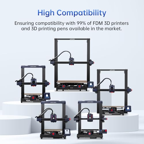 ANYCUBIC PLA+ 1.75mm Black Filament for 3D Printing