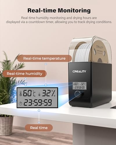Creality 3D Printer Filament Dryer Box - Black
