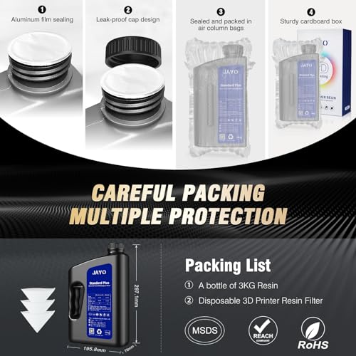 JAYO Standard Plus 3D Printer Resin 3KG