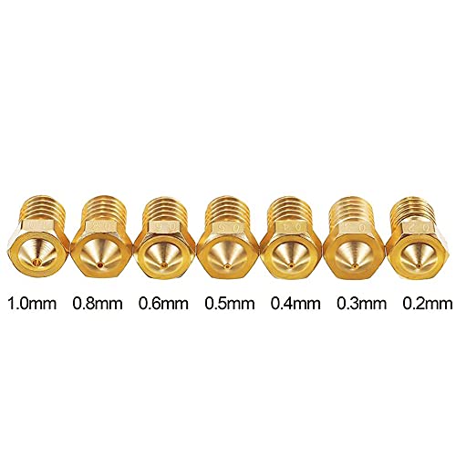 SIMAX3D 30-Pack Brass 3D Printer Nozzles Set