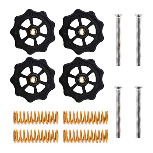 EMSea 12-Pack M4 Leveling Springs for 3D Printers