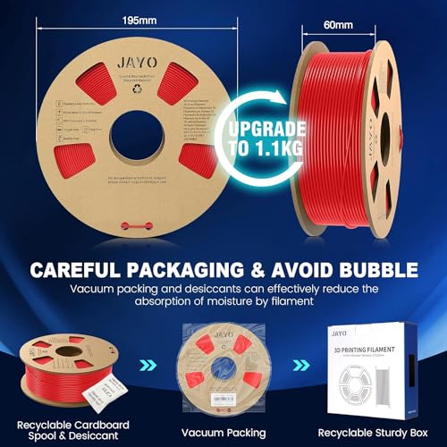 JAYO 1.75mm PLA+ Filament - 1.1kg Spool