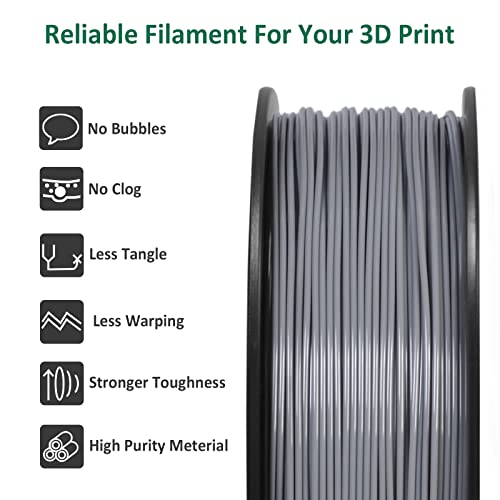 Geeetech 1KG Grey ABS+ 3D Printer Filament