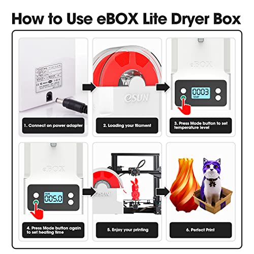 eSUN eBOX Lite Dryer for 3D Printer Filament