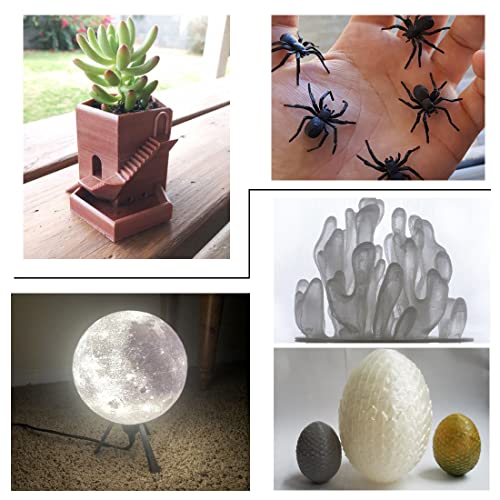 Transparent 1.75mm PETG+ 3D Printer Filament 1kg