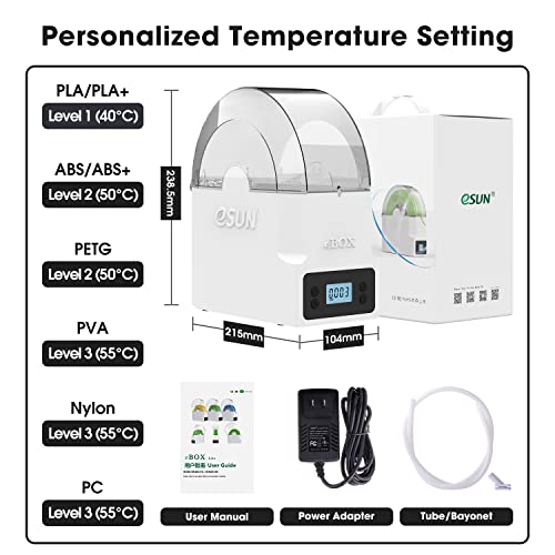 eSUN eBOX Lite Dryer for 3D Printer Filament
