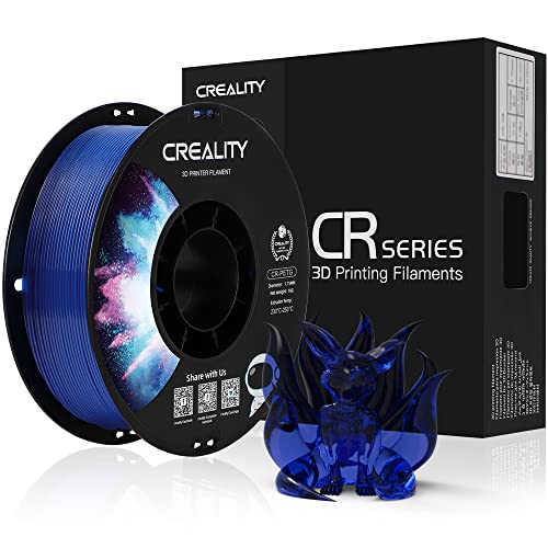 Creality PETG 3D Printer Filament 1.75mm - Transparent Blue