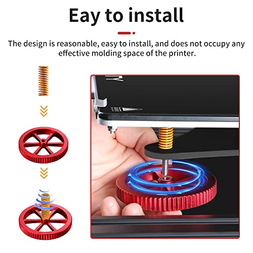 Aluminum Leveling Nut and Die Springs Kit