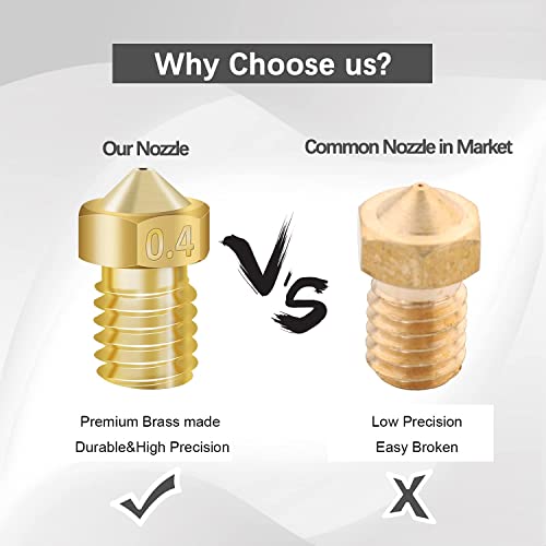 30pcs Brass 3D Printer Nozzle Set with Needles
