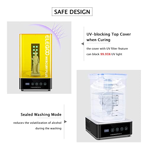 ELEGOO Mercury Plus 2.0 Wash and Cure Station