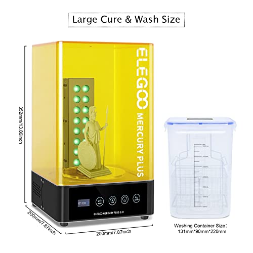 ELEGOO Mercury Plus 2.0 Wash and Cure Station