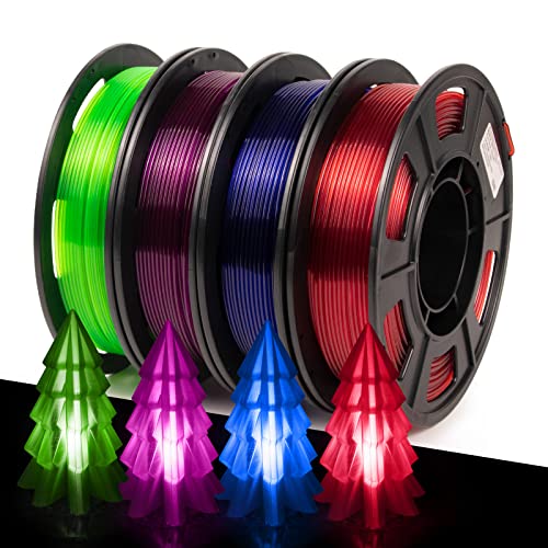 IEMAI 3D PETG Filament 1.75mm, 4 Colors