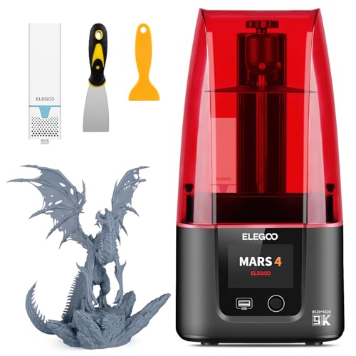 ELEGOO Mars 4 9K Mono Resin 3D Printer