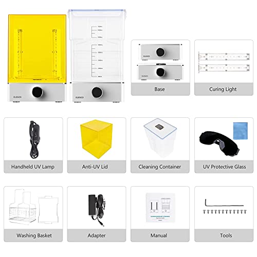 ELEGOO Mercury XS Washing and Curing Bundle