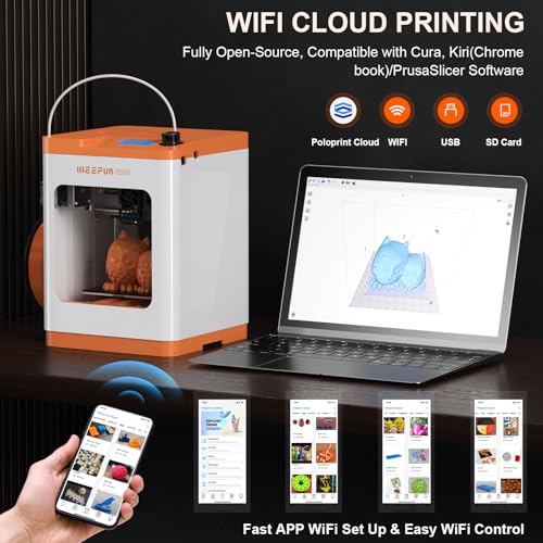 WEEFUN Tina2S Mini 3D Printer with WiFi