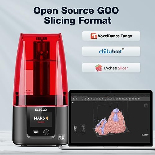 ELEGOO Mars 4 9K Mono Resin 3D Printer