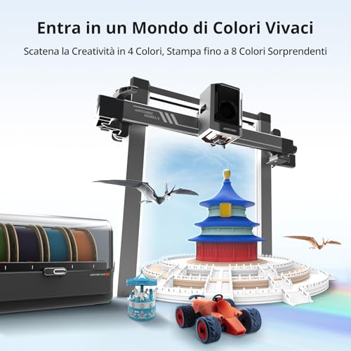 ANYCUBIC Kobra 3 Combo High-Speed 3D Printer